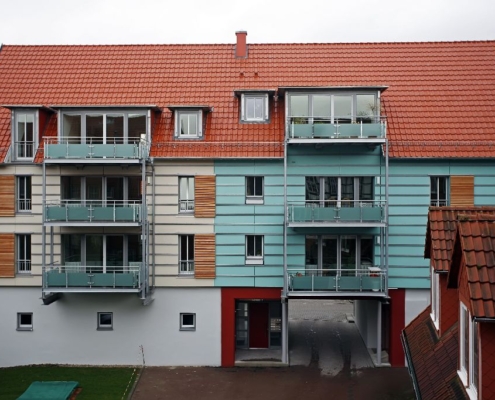 Haus-Rückansicht