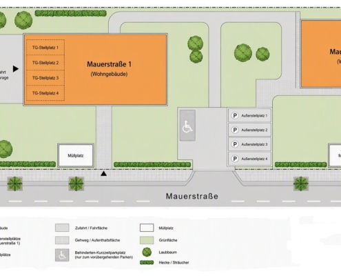 Lageplan Mauerstr. 1